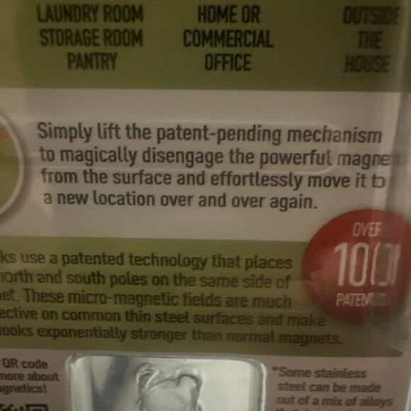 Gator Open Hook 45 Lbs Magnetic 4.5 Inch 11.4cm Mega Black 300037 {AA} - Picture 15 of 16